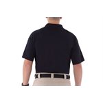 Mens S / S Nvy Cotton Polo, Small