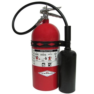Amerex 330, 10lb CO2 BC Fire Extinguisher