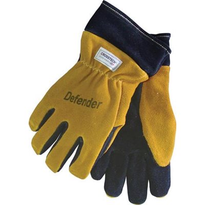 Glove,Def Blk / Gold,Gauntlt Med