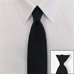 Tie, Clip-On (Regualr) w / Buttonholes